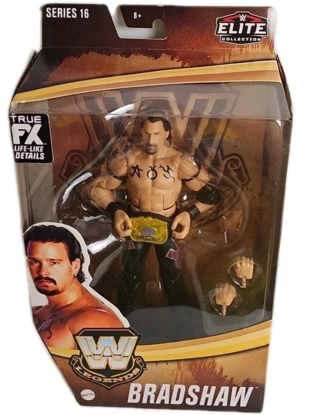 Bradshaw JBL WWE Mattel Elite Legends Series 16 Wrestling Action Figure WWF 2022